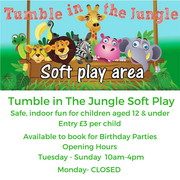 tumble in the jungle poster